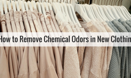 How to Remove Chemical Odors in New Clothing