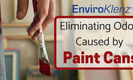 Eliminating Odors Caused By Paint Cans