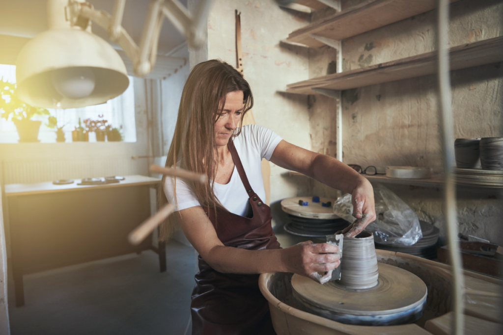 designing your own pottery studio